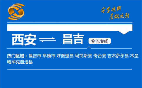 西安到昌吉物流公司